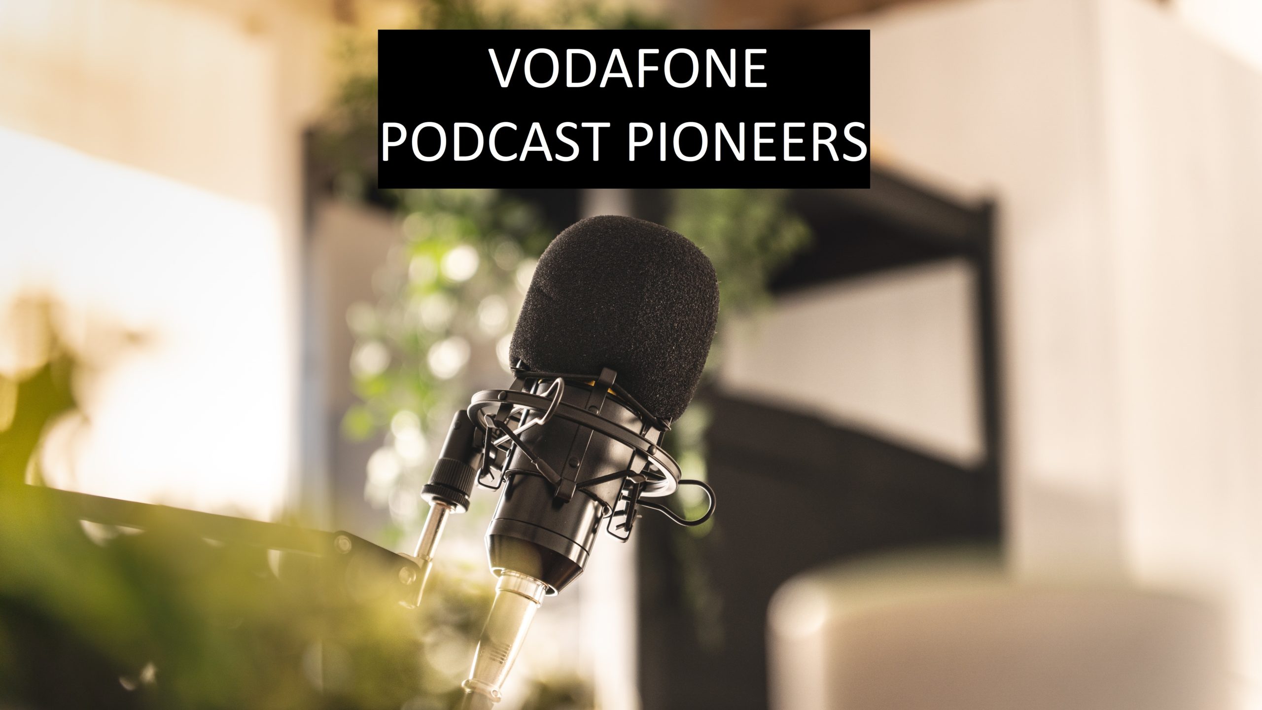 Vodafone Podcast Pioneers X Betone Network együttműködés